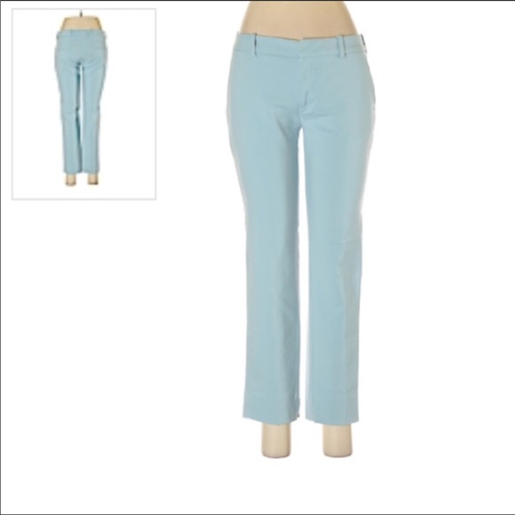 light blue work pants